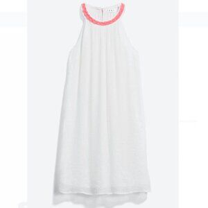 THML Camara Dress Stitch Fix White Size Medium Summer Bridal Pink Halter